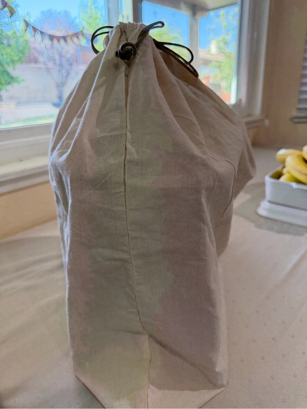 Michael Kors  Drawstring Dust Bag with Brown MK Logo - Picture 3 of 4